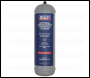 Sealey MIGMIX2.24 430g 2.2L, Disposable Argon/Carbon Dioxide Gas Cylinder - Pack of 4