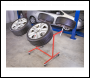 Sealey MK71 Heavy-Duty Alloy Wheel Painting/Repair Stand 4 Wheel Capacity