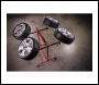 Sealey MK71 Heavy-Duty Alloy Wheel Painting/Repair Stand 4 Wheel Capacity