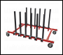 Sealey MK76 Mobile Storage Rack 5 Panel