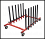 Sealey MK76 Mobile Storage Rack 5 Panel