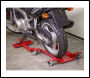 Sealey MS0630 Motorcycle Rear Wheel Side Stand Type Dolly - REFURBISHED - GRADE B