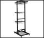 Sealey MS081FS2 Freestanding Motorcycle Helmet & Gear Storage