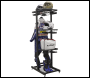 Sealey MS081FS2 Freestanding Motorcycle Helmet & Gear Storage