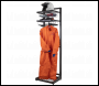 Sealey MS081FS Freestanding Motorcycle Helmet & Gear Storage