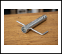 Sealey MS158 Long Reach Double End Spark Plug Box Spanner with L-Bar 17/21mm