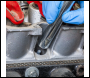 Sealey MS160 Long Reach Double End Spark Plug Box Spanner with L-Bar 14/16mm