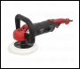 Sealey MS925PS 180mm Rotary Variable Speed Sander/Polisher 1400W/230V