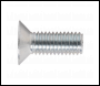 Sealey MSC820 Machine Screw M8 x 20mm Countersunk Pozi Zinc Pack of 50