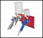 Sealey MSH03 Magnetic Spray Gun Holder - 2 Gun