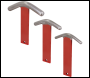 Sealey MW15 Curved T-Dollies for Sheet Metal Forming