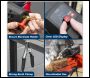 Sealey PPH500/230 Portable Handheld Winch 500kg Pulling Force 230V