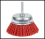 Sealey NFB75 75mm Nylon Filament Cup Brush with 6mm Shaft