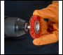 Sealey NFBC50 50mm Nylon Filament Circular Brush with 6mm Shaft