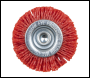 Sealey NFBC50 50mm Nylon Filament Circular Brush with 6mm Shaft