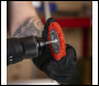 Sealey NFBC75 75mm Nylon Filament Circular Brush with 6mm Shaft
