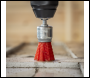 Sealey NFBE25 25mm Nylon Filament End Brush with 6mm Shaft