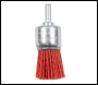 Sealey NFBE25 25mm Nylon Filament End Brush with 6mm Shaft