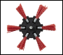 Sealey NFBS100 100mm Nylon Filament Strip Brush with 6mm Shaft