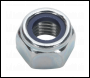 Sealey NLN12 Nylon Locknut M12 Zinc Pack of 25