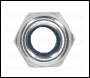 Sealey NLN4 Nylon Locknut M4 Zinc Pack of 100