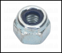 Sealey NLN5 Nylon Locknut M5 Zinc Pack of 100