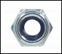 Sealey NLN5 Nylon Locknut M5 Zinc Pack of 100