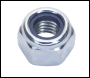 Sealey NLN8 Nylon Locknut M8 Zinc Pack of 100