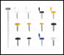 Sealey NPSSET Clip Strip Deal - Mixed Numberplate Screws