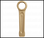 Sealey NS032 Premier Non-Sparking Ring End Slogging Spanner 32mm