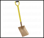 Sealey NS106 Square Shovel 240 x 418 x 990mm - Non-Sparking