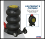 Sealey PAFJ3 Premier Air Operated Long Handle Fast 3-Stage Jack 3 Tonne