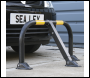 Sealey PB298 Triple Leg Parking Barrier with Integral Lock
