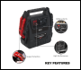 Sealey PBI2212GS 12V RoadStart® Emergency Jump Starter 2300 Peak Amps
