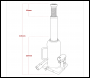 Sealey PBJ12S Viking Bottle Jack 12 Tonne