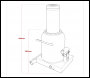 Sealey PBJ50S Viking Bottle Jack 50 Tonne