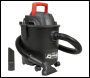 Sealey PC100 10L Vacuum Cleaner Wet & Dry 1200W/230V
