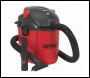 Sealey PC100 10L Vacuum Cleaner Wet & Dry 1000W/230V