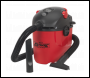 Sealey PC100 10L Vacuum Cleaner Wet & Dry 1000W/230V