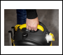 Sealey PC150BV110V BuilderVac® Wet & Dry Vacuum Cleaner 15L Stainless Steel Drum M Class Filtration 110V - REFURBISHED - GRADE A