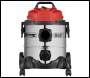 Sealey PC200SD 20L Vacuum Cleaner Wet & Dry Stainless Drum 1250W/230V