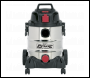 Sealey PC200SDAUTO Industrial Vacuum Cleaner Stainless Drum Auto Start 20L 1400W/230V