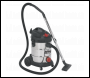 Sealey PC300SDAUTO Vacuum Cleaner Industrial 30L 1400W/230V Stainless Drum Auto Start