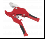 Sealey PC41 Plastic Pipe Cutter Quick Release Ø6-42mm