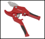 Sealey PC41 Premier Plastic Pipe Cutter Quick Release 6-42mm