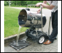 Sealey PC477 Industrial Vacuum Cleaner Wet & Dry Stainless Steel Drum with Swivel Emptying 77L 2400W