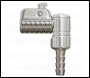 Sealey PCL8A PCL 90° Angled Swivel Tyre Inflator Clip-On Connector 8mm Bore