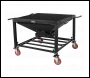 Sealey PCT2 Adjustable Height Plasma Cutting Table/Workbench with Castor Wheels