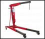 Sealey PH30 Fixed Frame Engine Crane with Extendable Legs 3 Tonne