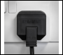Sealey PL/13/3S 13A Heavy-Duty Plug - Black